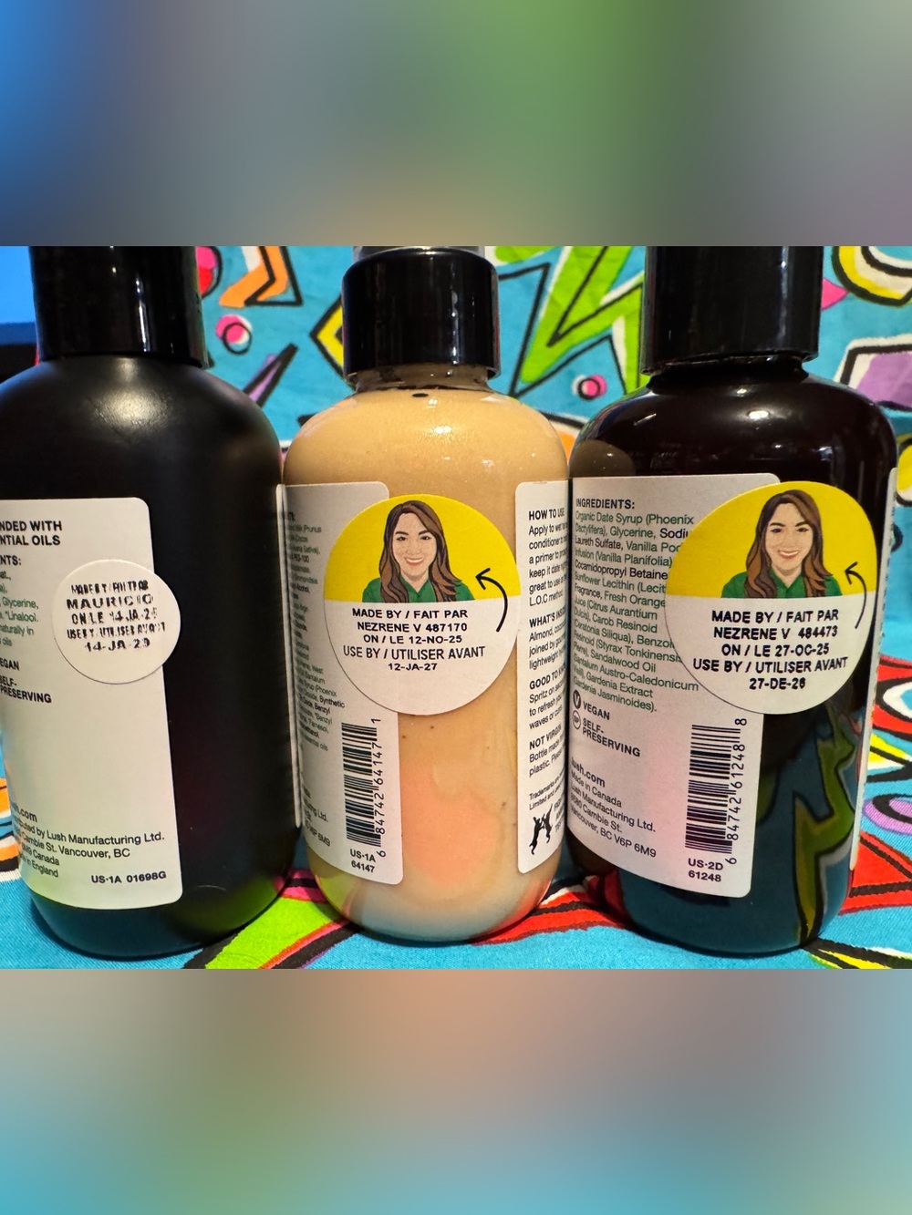 Lush Gourmand bundle - Let The Good Times Roll spray, Sticky Dates primer & gel - Picture 2 of 2